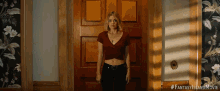 Close The Door Lucy Hale GIF - Close The Door Lucy Hale Melanie Cole GIFs