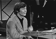 Charlie Watts The Rolling Stones GIF - Charlie Watts The Rolling Stones GIFs