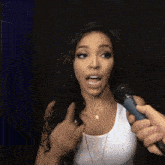 Tinashe Tinashe Explaining GIF
