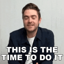 This Is The Time To Do It Lewis Jackson GIF - This Is The Time To Do It Lewis Jackson Cryptolewlew GIFs