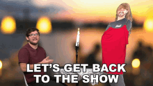 Lets Get Back To The Show Nolan Sykes GIF - Lets Get Back To The Show Nolan Sykes Donut Media GIFs
