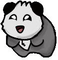 Roule Panda Sticker