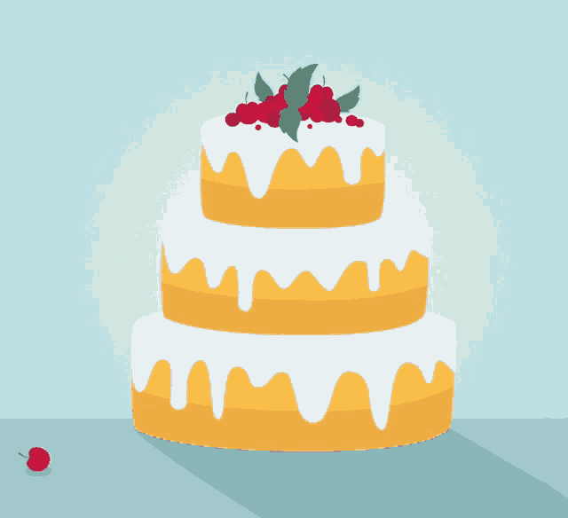 Round cake animated illustration, Mousse Birthday cake Streusel, Birthday  Cake, cream, baked Goods png | PNGEgg