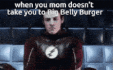 The Flash Big Belly Burger GIF - The Flash Big Belly Burger The Flash Cw GIFs