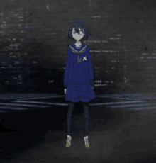 Anime Lonely GIF - Anime Lonely Schoolgirl GIFs