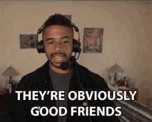 Theyre Obviously Good Friends Evdog805 GIF - Theyre Obviously Good Friends Evdog805 They Know Each Other GIFs