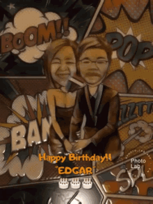 Today Is The Day Happy Birthday Edgar GIF