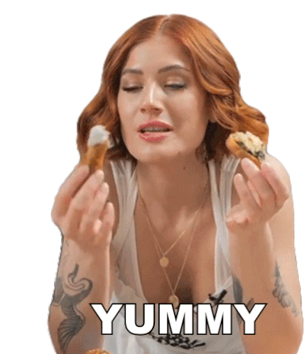 Yummy Candice Hutchings Sticker - Yummy Candice Hutchings Edgy Veg Stickers