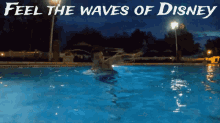 Michael Kay Pool Fun GIF - Michael Kay Pool Fun Waves Of Disney GIFs