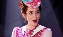 oh emily blunt mary poppins returns mary poppins surprised