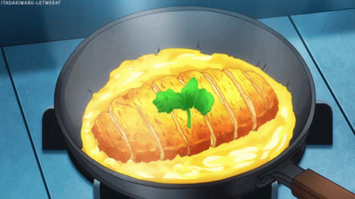 16 Delectable Anime Food GIFS That Will Make You Hungry  Food videos  Food Cooking