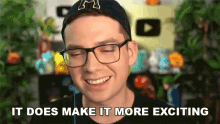 It Does Make It More Exciting Michael Groth GIF - It Does Make It More Exciting Michael Groth Mandjtv GIFs