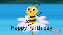 Happy Earth Day Bee GIF