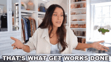 Thats What Get Works Done Shea Whitney GIF - Thats What Get Works Done Shea Whitney Thats How It Works GIFs