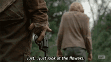 Look At The Flowers I Cant Even GIF