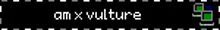 a blurred image of the word omx vulture