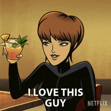 I Love This Guy Cece Ryder GIF - I Love This Guy Cece Ryder Kaitlin Olson GIFs