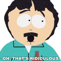 Oh Thats Ridiculous Randy Marsh Sticker - Oh Thats Ridiculous Randy Marsh South Park Stickers