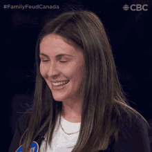 Laughing Britney GIF - Laughing Britney Family Feud Canada GIFs