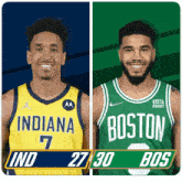 Indiana Pacers (27) Vs. Boston Celtics (30) First-second Period Break GIF - Nba Basketball Nba 2021 GIFs