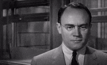 Juror 4 Looks Down While Juror 3 Comes Behind Shouting 12 Angry Men GIF