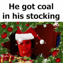 Christmas Christmas Is Coming GIF - Christmas Christmas Is Coming He Got Coal GIFs
