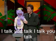 This Is How Conversations Work. At Least If You’re Having Conversations With A Puppet. Which Is… GIF - Jeff Dunham Ventriloquist Puppet GIFs