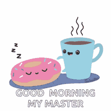 Good Morning Coffee GIF - Good Morning Coffee Donut GIFs