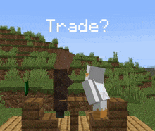 Trade Minecraft GIF - Trade Minecraft Mrgooseguy GIFs