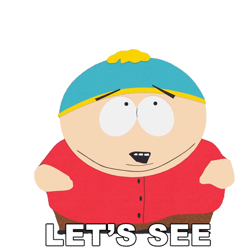 Lets See Cartman Sticker - Lets See Cartman South Park Stickers