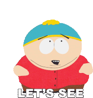 Lets See Cartman Sticker - Lets See Cartman South Park Stickers
