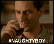 But That'S None Of My Business GIF - Naughtyboy Wine Drinking GIFs