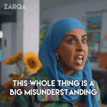 This Whole Thing Is A Big Misunderstanding Zarqa GIF - This Whole Thing Is A Big Misunderstanding Zarqa The Whole Matter Is A Major Mix-up GIFs