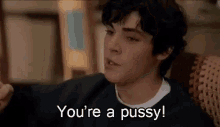 Jr Youre A Pussy GIF - Jr Youre A Pussy Insult GIFs