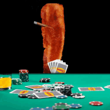Poker GIF - Poker Bacon Dennys GIFs