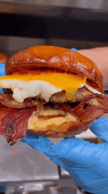 Sausage Bacon Egg And Cheese Breakfast GIF - Sausage Bacon Egg And Cheese Breakfast Sandwich GIFs