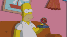 The Beginning Of The Strangest Couch Gag GIF - The Simpsons Homer Tv GIFs