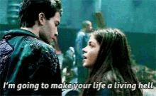 Im Going To Make Your Life A Living Hell Octavia Blake GIF - Im Going To Make Your Life A Living Hell Octavia Blake The100 GIFs