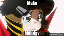 mako mako mankanshoku kill la kill monday mako monday