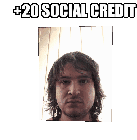 Social Credit Baris Sticker - Social Credit Baris Stickers