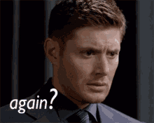 Dean Winchester Not Again GIF - Dean Winchester Not Again No GIFs