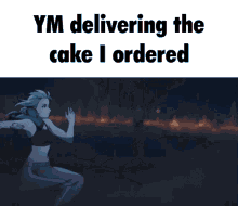 ym delivering the cake i ordered ym your mom cake delivering