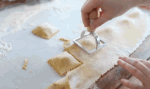 Making Ravioli GIF - Ravioli Pasta Dinner GIFs