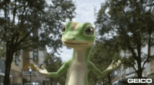 Geico - Thinking GIF - Geico Lizard Idea GIFs