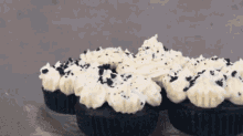 Blue Velvet Cupcakes Dessert GIF - Blue Velvet Cupcakes Dessert Cupcakes GIFs