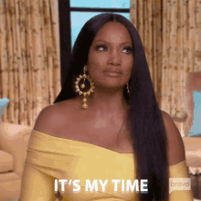 Its My Time Garcelle Beauvais GIF - Its My Time Garcelle Beauvais Real Housewives Of Beverly Hills GIFs