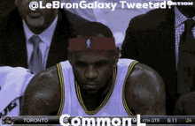 Common L Funny As Hell GIF - Common L Funny As Hell Le Bron Galaxy GIFs