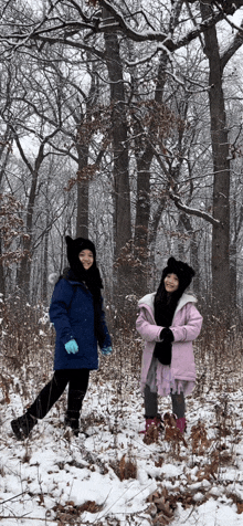 Snowing Sisters GIF - Snowing Sisters It'S Snowing GIFs