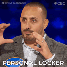 Personal Locker Domenic GIF - Personal Locker Domenic Family Feud Canada GIFs