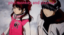 Piss Monkey Yu Narukami GIF - Piss Monkey Yu Narukami Rise Kujikawa GIFs